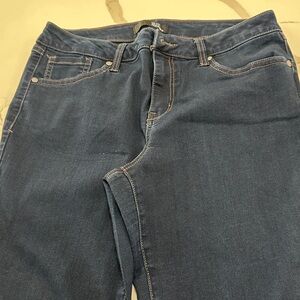 1822 Denim Boot Cut Jeans in Dark Blue
